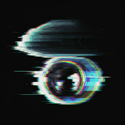 Glitch art design